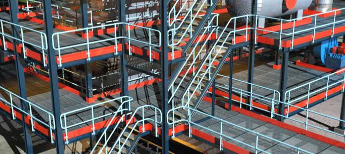 Industrial Steel Walkways